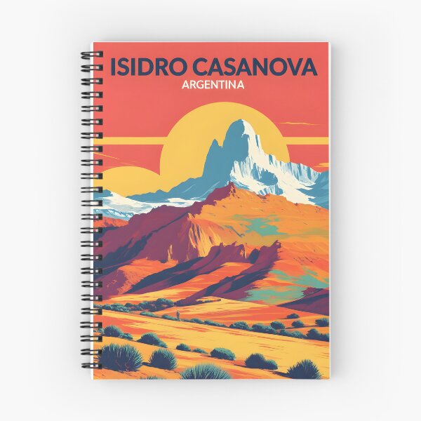 Item preview, Isidro Casanova Argentina Vintage Travel Tourism designed and sold by TravelersGems.