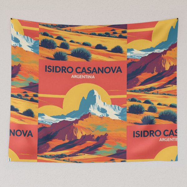 Item preview, Isidro Casanova Argentina Vintage Travel Tourism designed and sold by TravelersGems.