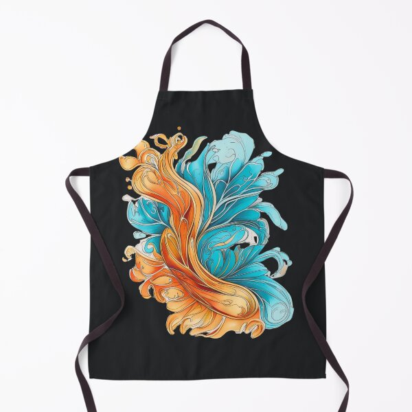 Item preview, Biomorphic Mandalas Turquoise Amber Harmony designed and sold by Zakrytos ★★★★★.