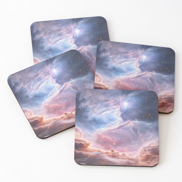 Item preview, colorful space nebula drawing designed and sold by NivyasArtistry.