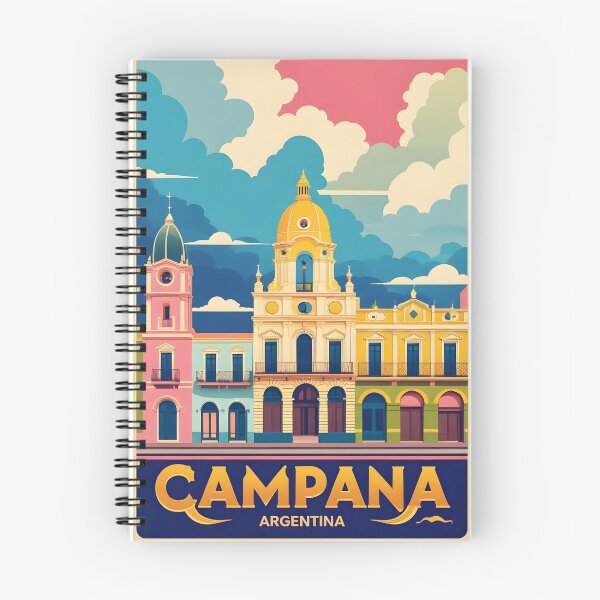 Item preview, Campana Vintage Travel Turismo designed and sold by TravelersGems.
