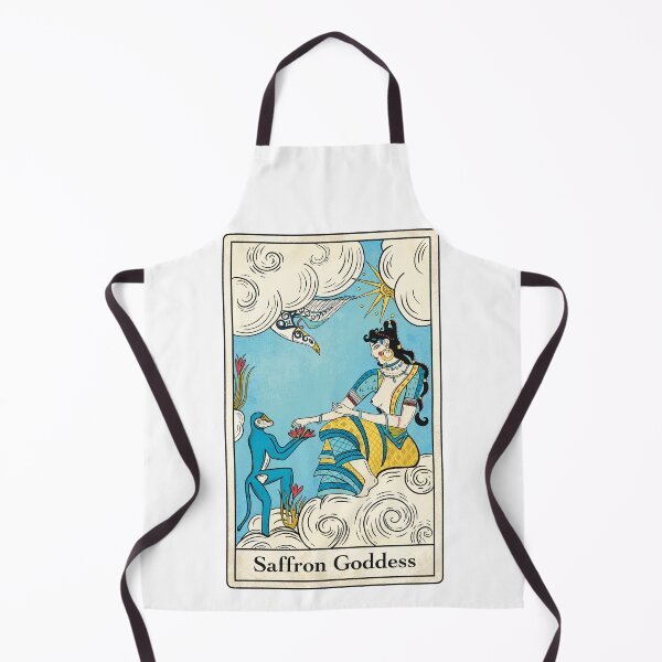 Item preview, Minoan Saffron Goddess - Akrotiri Fresco Inspired Art designed and sold by Ancient-Tales.