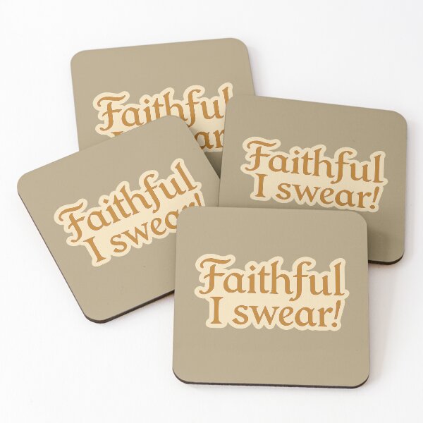 Item preview, Faithful I swear! – Traitors Fan Art Sticker designed and sold by BubbleDesigns49.