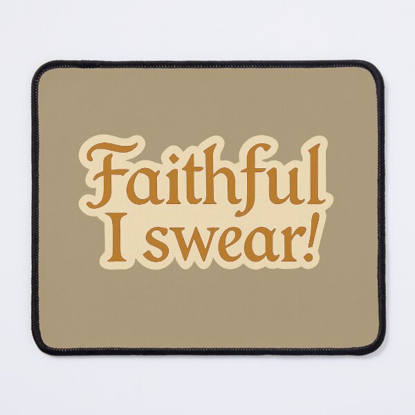 Item preview, Faithful I swear! – Traitors Fan Art Sticker designed and sold by BubbleDesigns49.