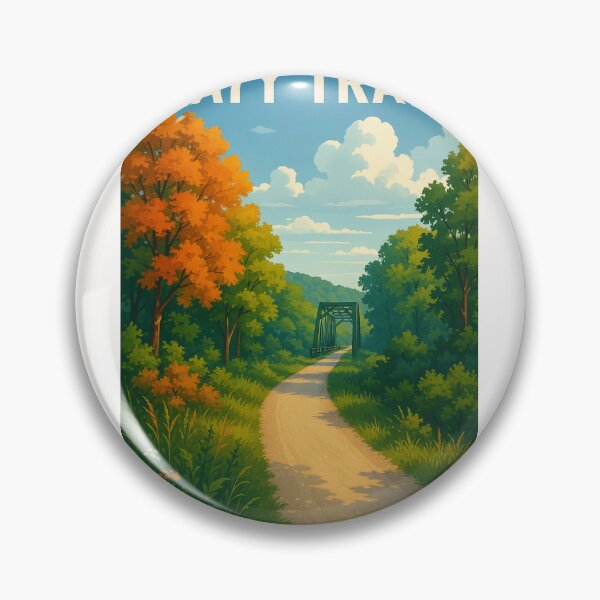 Item preview, Autumn Foliage Along the Katy Trail, Missouri designed and sold by Places On Earth.