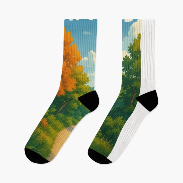 Item preview, Autumn Foliage Along the Katy Trail, Missouri designed and sold by Places On Earth.