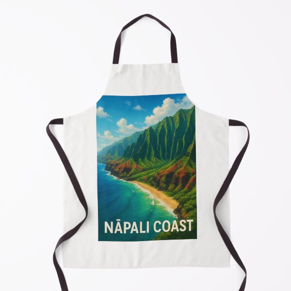 Item preview, Nā Pali Coastline and Cliffs on Kauai, Hawaii designed and sold by Places On Earth.