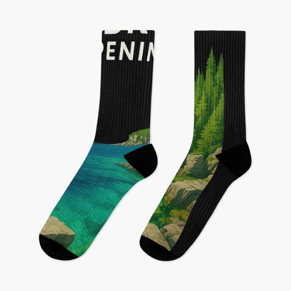 Item preview, Bruce Peninsula Coastline with Flowerpot Island Rock Formations designed and sold by Places On Earth.