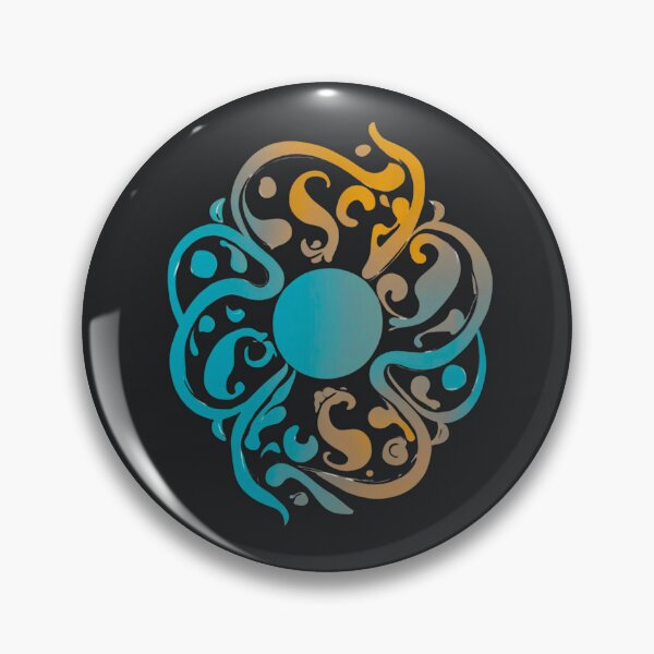 Item preview, Biomorphic Mandala Desert Mirage Art designed and sold by Zakrytos ★★★★★.