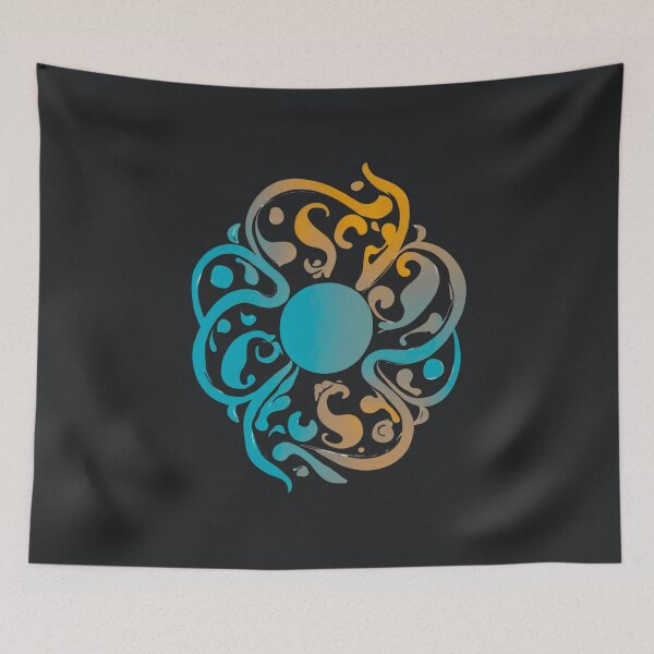 Item preview, Biomorphic Mandala Desert Mirage Art designed and sold by Zakrytos ★★★★★.