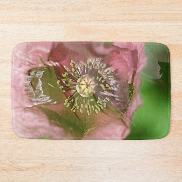 Item preview, Double Exposure: Wild Purple Poppy with an Sea Urchin Cactus Flower designed and sold by Melissa Holland.