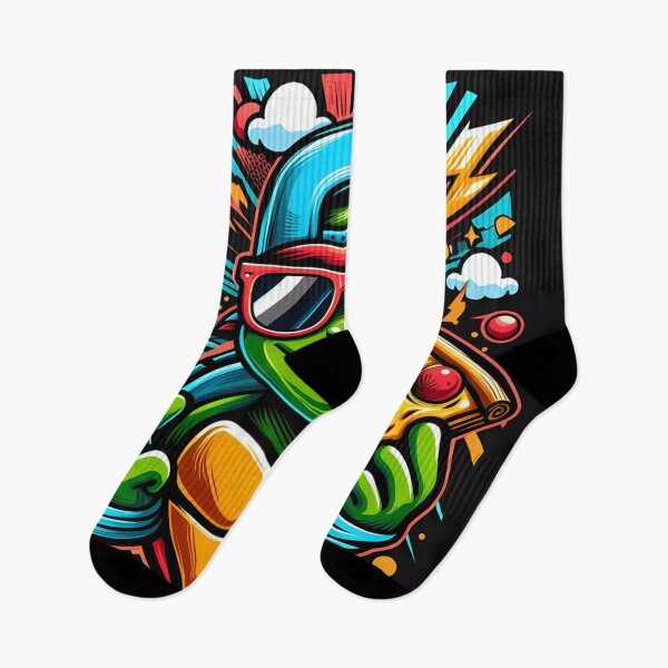 Item preview, Pizza Power Turtle: Radical Vibes designed and sold by aminz4.
