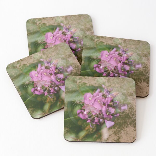Item preview, Double Exposure: Sea of Purple with an Sea Urchin Cactus on a Textured Background #2 designed and sold by Melissa Holland.