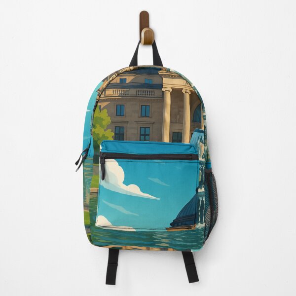 Item preview, Kurhaus and Fountain in Wiesbaden, Hesse designed and sold by Places On Earth.