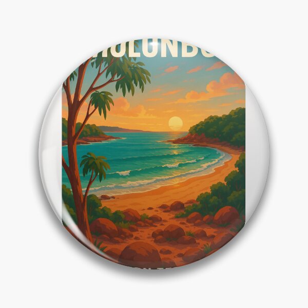 Item preview, Sunset on the Beach at Nhulunbuy, Northern Territory designed and sold by Places On Earth.