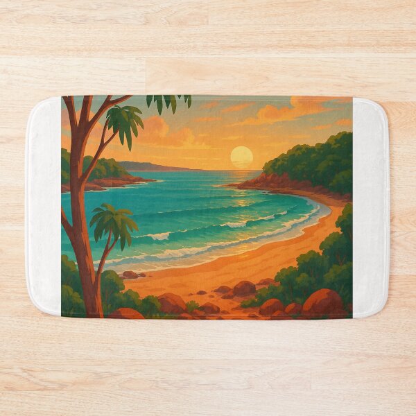 Item preview, Sunset on the Beach at Nhulunbuy, Northern Territory designed and sold by Places On Earth.