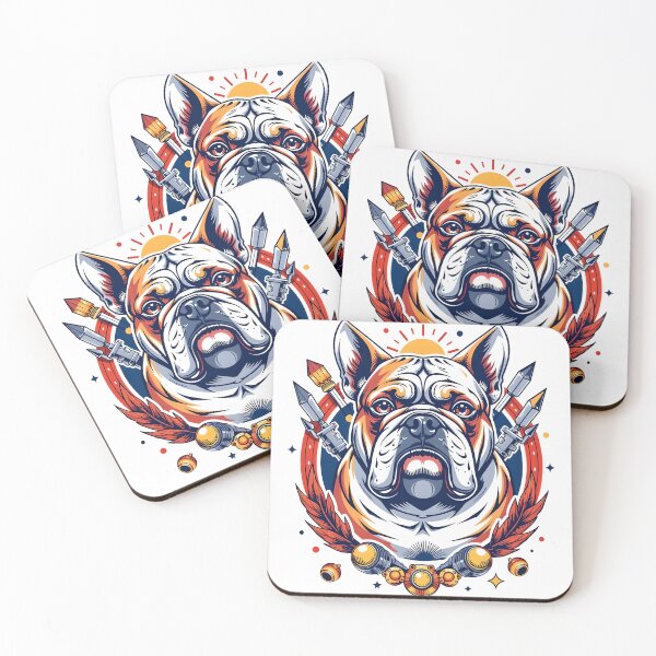 Item preview, Space Bulldog with Rockets designed and sold by Field-23.