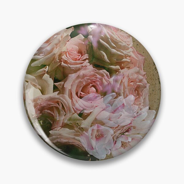 Item preview, Double Exposure: Corn Lilies with a Bunch of Roses on a Textured Background #2 designed and sold by Melissa Holland.