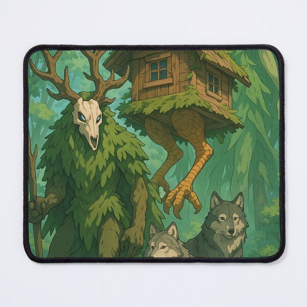 Item preview, Baba Yaga, Leshen and Dryad 01 designed and sold by AIfolklore.