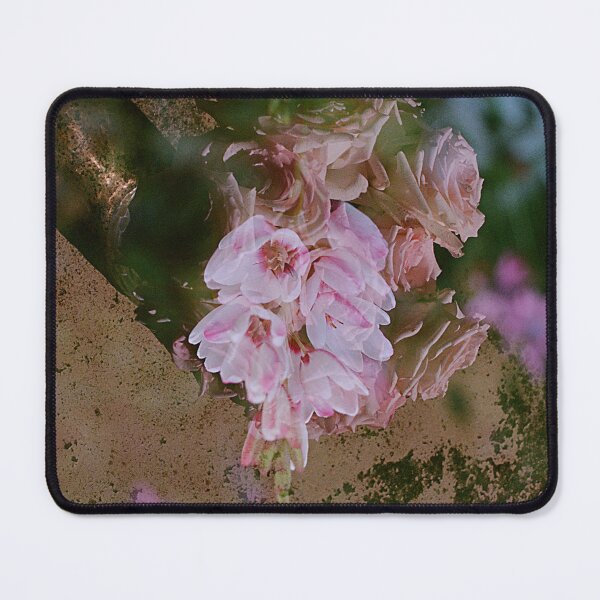 Item preview, Double Exposure: Corn Lilies with a Bunch of Roses on a Textured Background designed and sold by Melissa Holland.