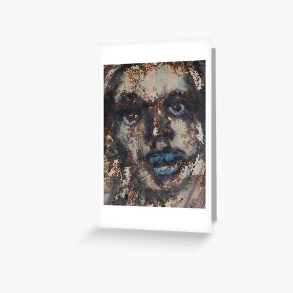 face Greeting Card