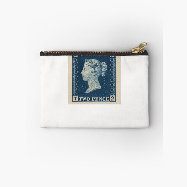 Item preview, Two Pence Blue Stamp with Queen Victoria, Britain designed and sold by Places On Earth.