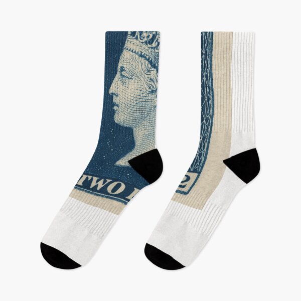 Item preview, Two Pence Blue Stamp with Queen Victoria, Britain designed and sold by Places On Earth.