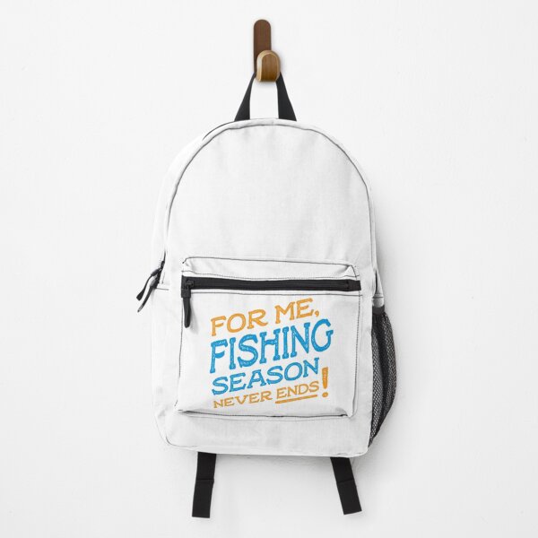 Item preview, For me fishing season never ends designed and sold by teesaurus.