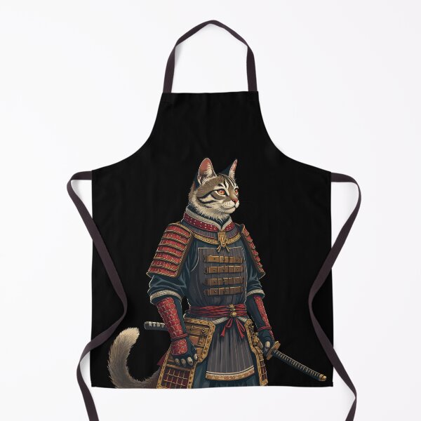Item preview, Samurai cat designed and sold by Danh Style.