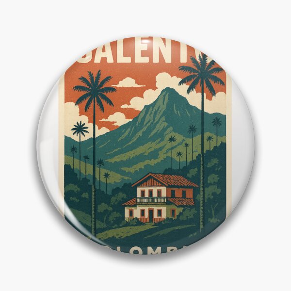 Item preview, Salento Countryside with Wax Palms and Andes Mountains, Colombia designed and sold by Places On Earth.