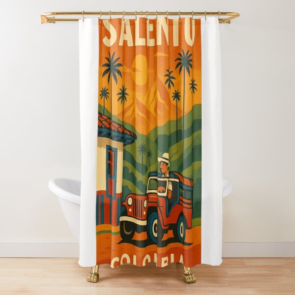 Item preview, Willys Jeep and Sunset Landscape of Salento, Colombia designed and sold by Places On Earth.