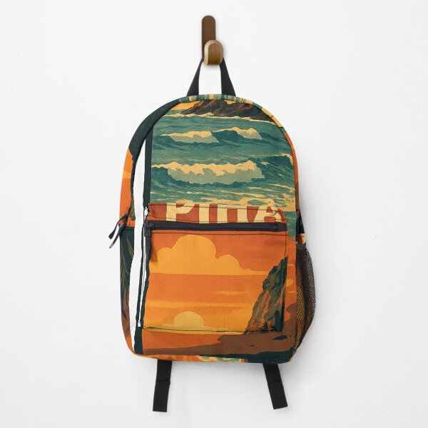 Item preview, Surfer at Sunset on Piha Beach, Auckland Region, New Zealand designed and sold by Places On Earth.