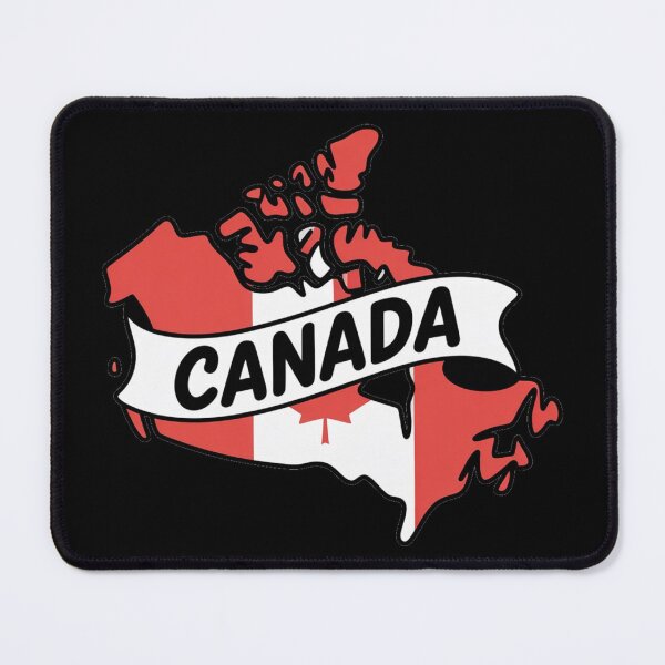Item preview, Canada Flag Map designed and sold by Paper Drip.