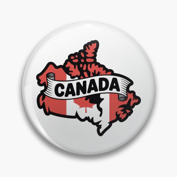 Item preview, Canada Flag Map designed and sold by Paper Drip.