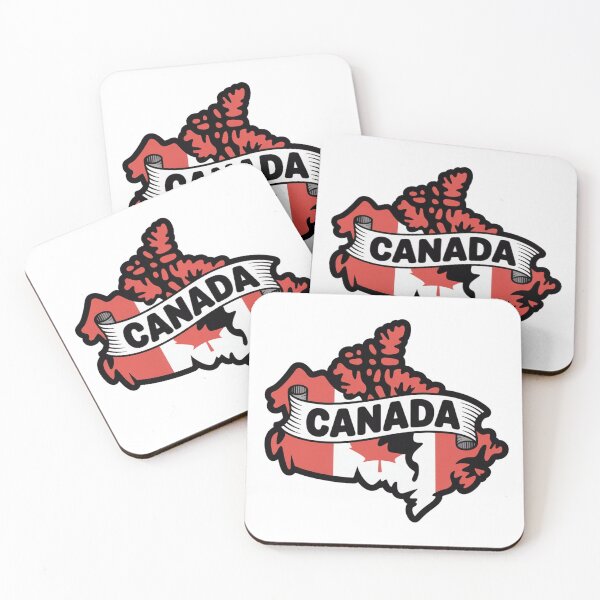 Item preview, Canada Flag Map designed and sold by Paper Drip.