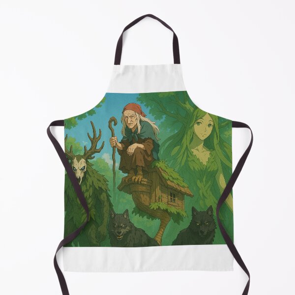 Item preview, Baba Yaga, Leshen and Dryad 04 designed and sold by AIfolklore.