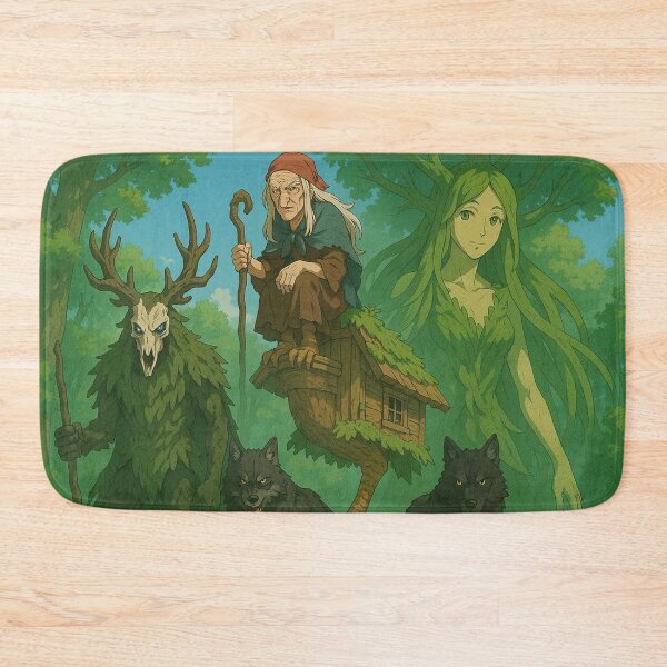 Item preview, Baba Yaga, Leshen and Dryad 04 designed and sold by AIfolklore.