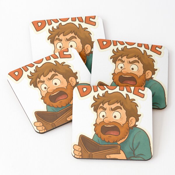 Item preview, Broke Wallet Funny Cartoon Reaction Design designed and sold by veinmerch.