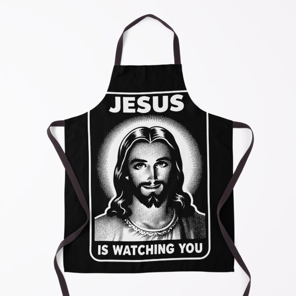 Item preview, Jesus is watching you designed and sold by plushism.