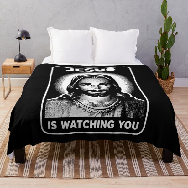 Item preview, Jesus is watching you designed and sold by plushism.