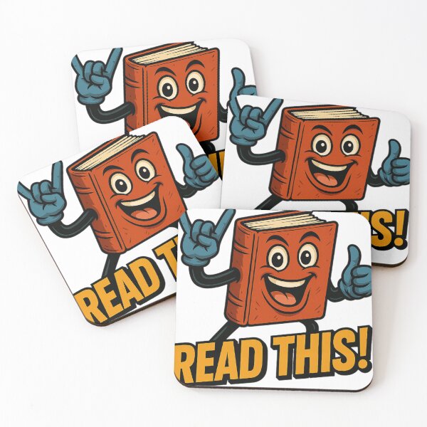 Item preview, Funny Read This Book Cartoon Design for Readers & Nerds designed and sold by veinmerch.