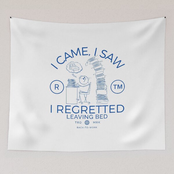 Item preview, I came, I saw, I regretted leaving bed designed and sold by Peerless-Prime.