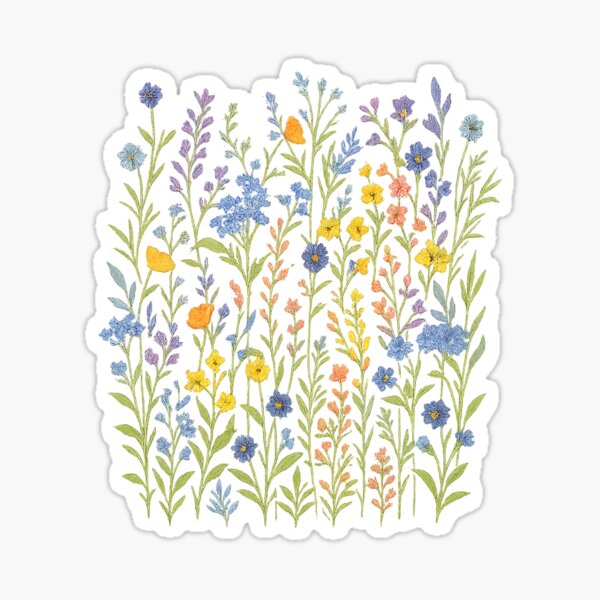 Item preview, Field of Flowers designed and sold by TikiTikiTinies.