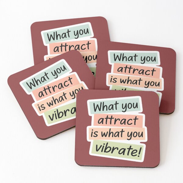 Item preview, What You Attract is What You Vibrate! designed and sold by Danivique.