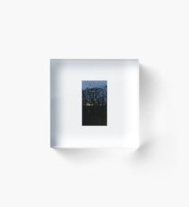 Rainy Sunset Acrylic Block