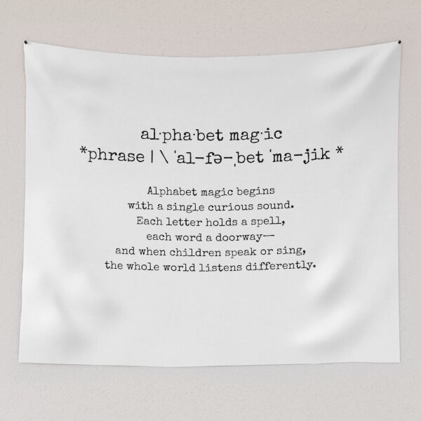 Item preview, Inspirational Whimsical Poetic Quote designed and sold by ArtbyJustis.