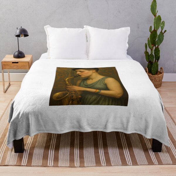 Item preview, Sapphic Sax: Blowin’ Hot and Queer designed and sold by The Queer Gear Company.