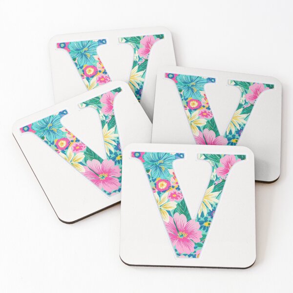 Item preview, Tropical V monogram designed and sold by MendaciousMina.