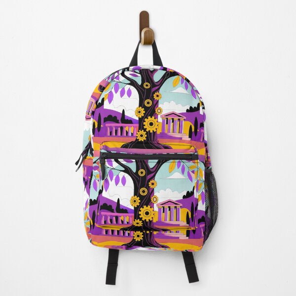 Item preview, Vibrant Technological Tree Illustration designed and sold by ART ATTACK ZONE.