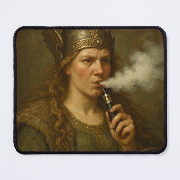 Item preview, Butch Viking Vapes: Smoke Me to Valhalla designed and sold by The Queer Gear Company.